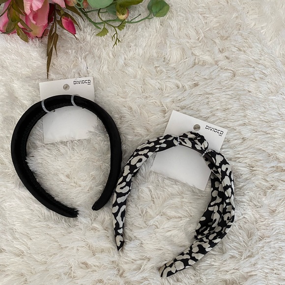 H&M Accessories - H&M Black and White Headbands